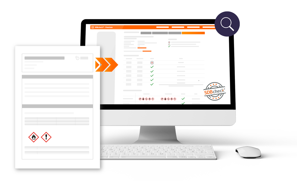 SDBcheck® Premium-Check– Plausibilitätscheck und digitale Datenprüfung im Gefahrstoffmanagement