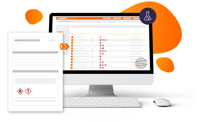 SDBcheck® Gefahrstoffverzeichnis – GHS-konforme Übersicht aller eingesetzten Stoffe